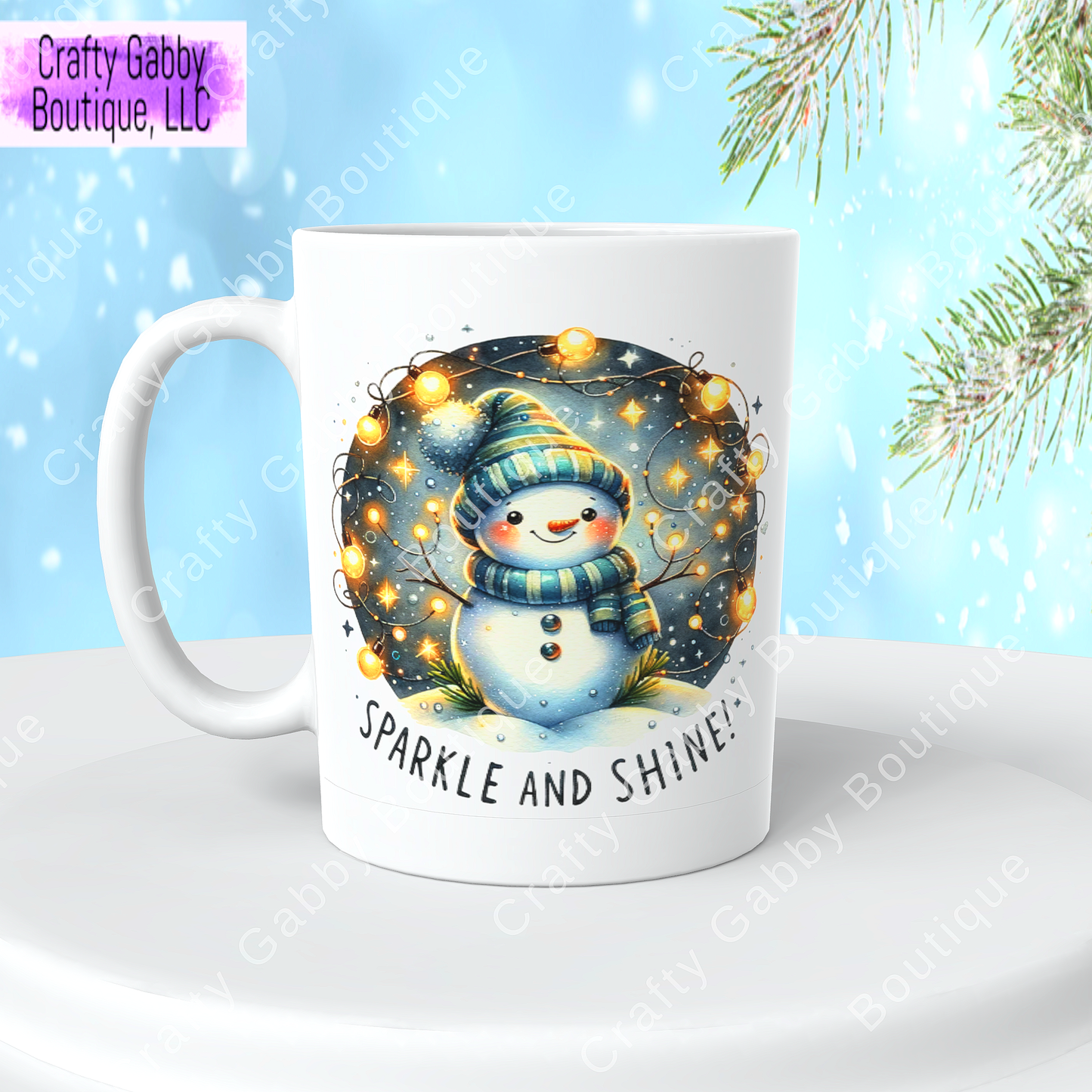 Sparkle and Shine Snowman