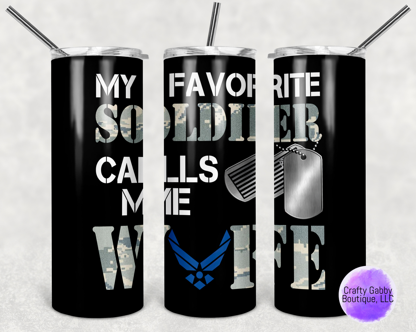 My Favorite Airman 20oz Tumbler