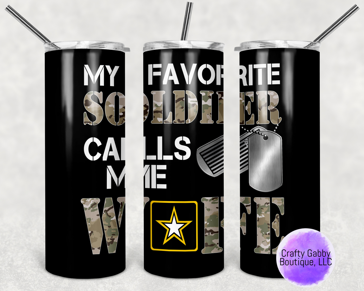 My Favorite Soldier 20oz Tumbler