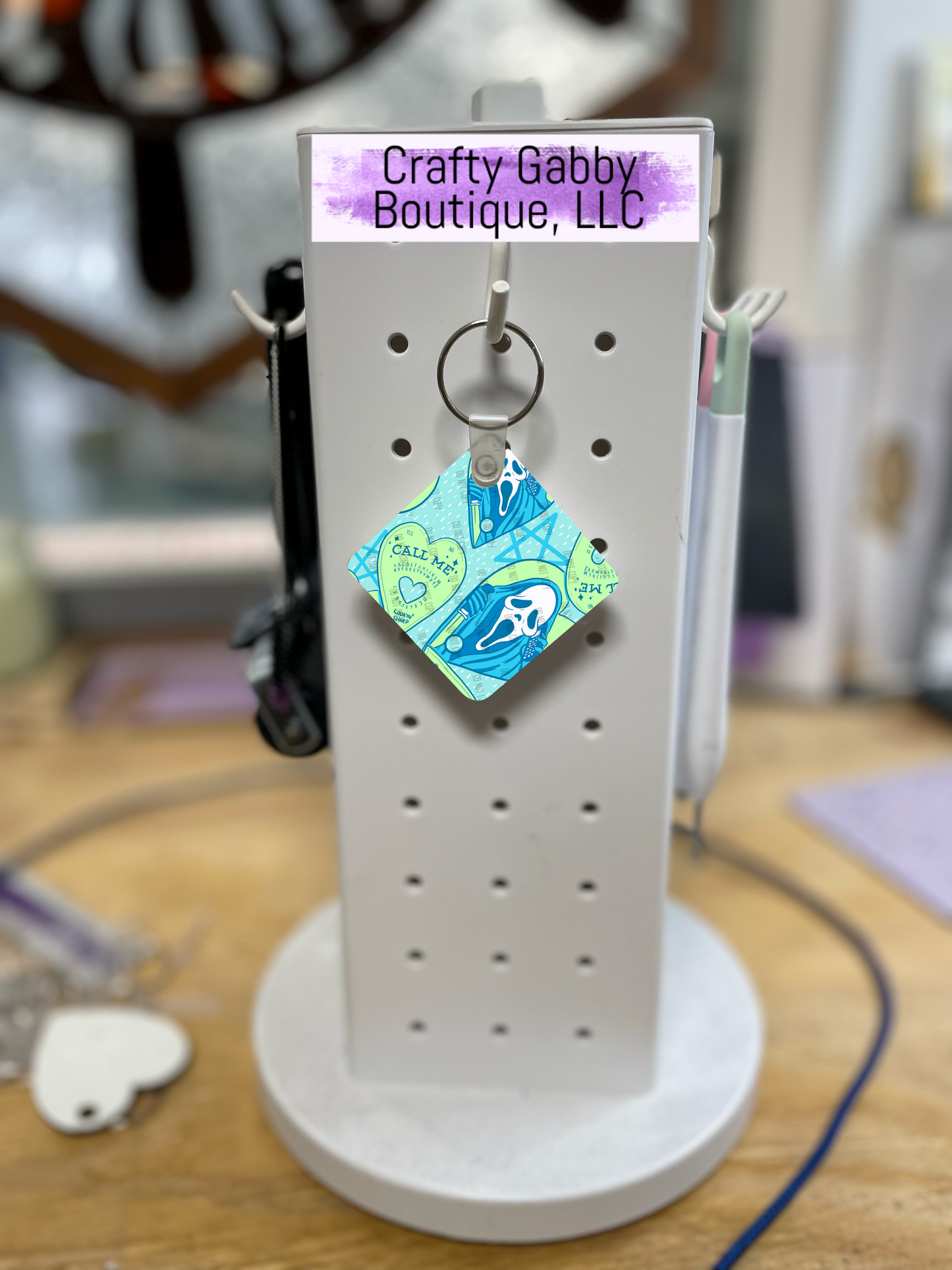 Call Me Hex Reject Keychains