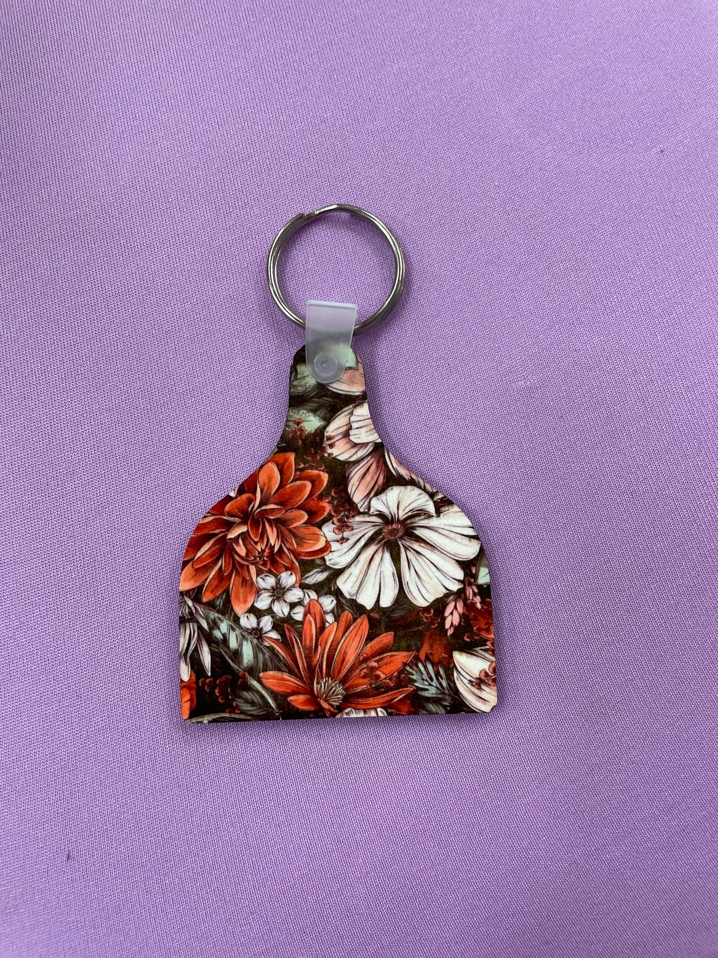 RTS Floral Keychain