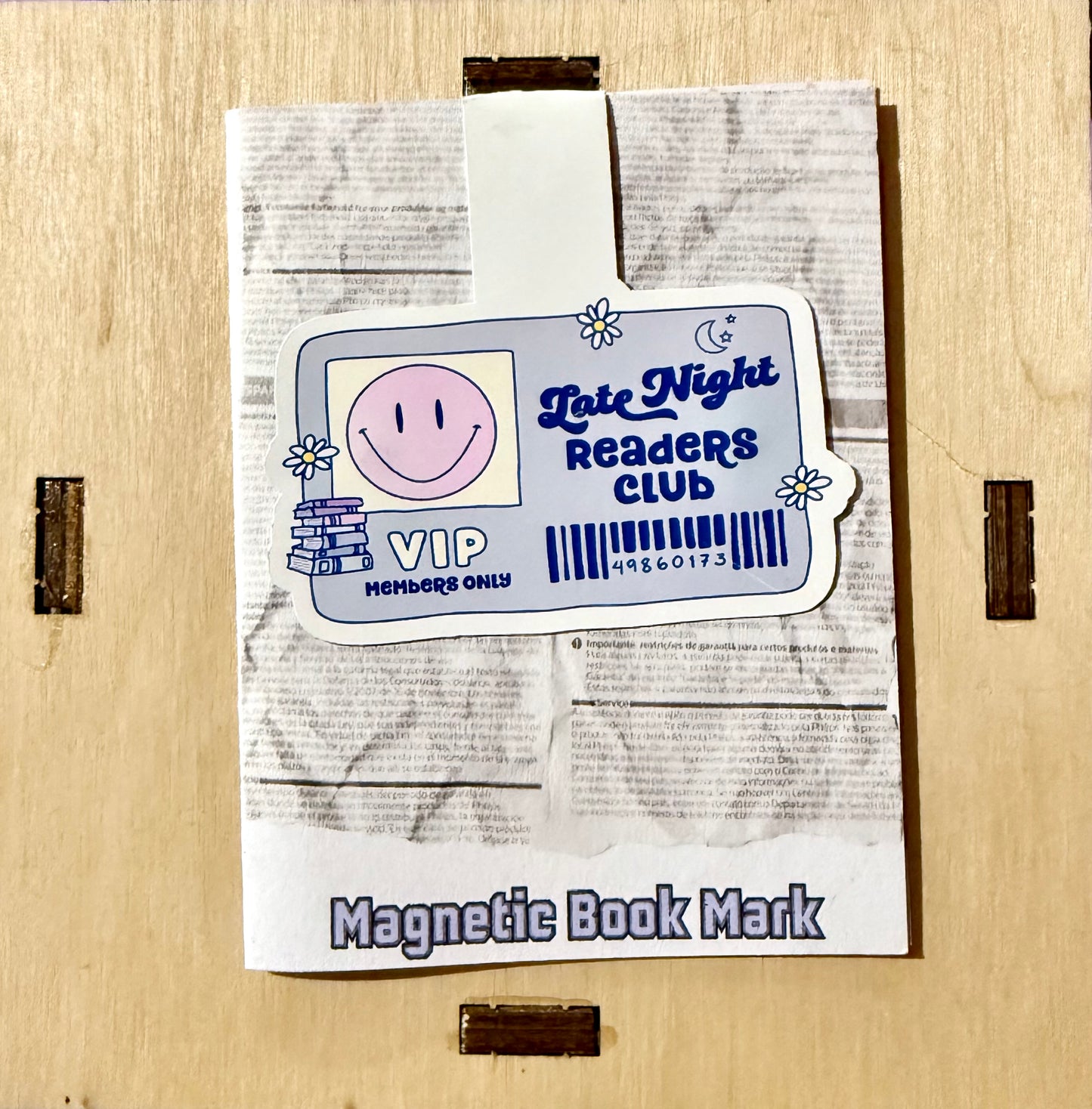 RTS Book Club Magnetic Bookmark