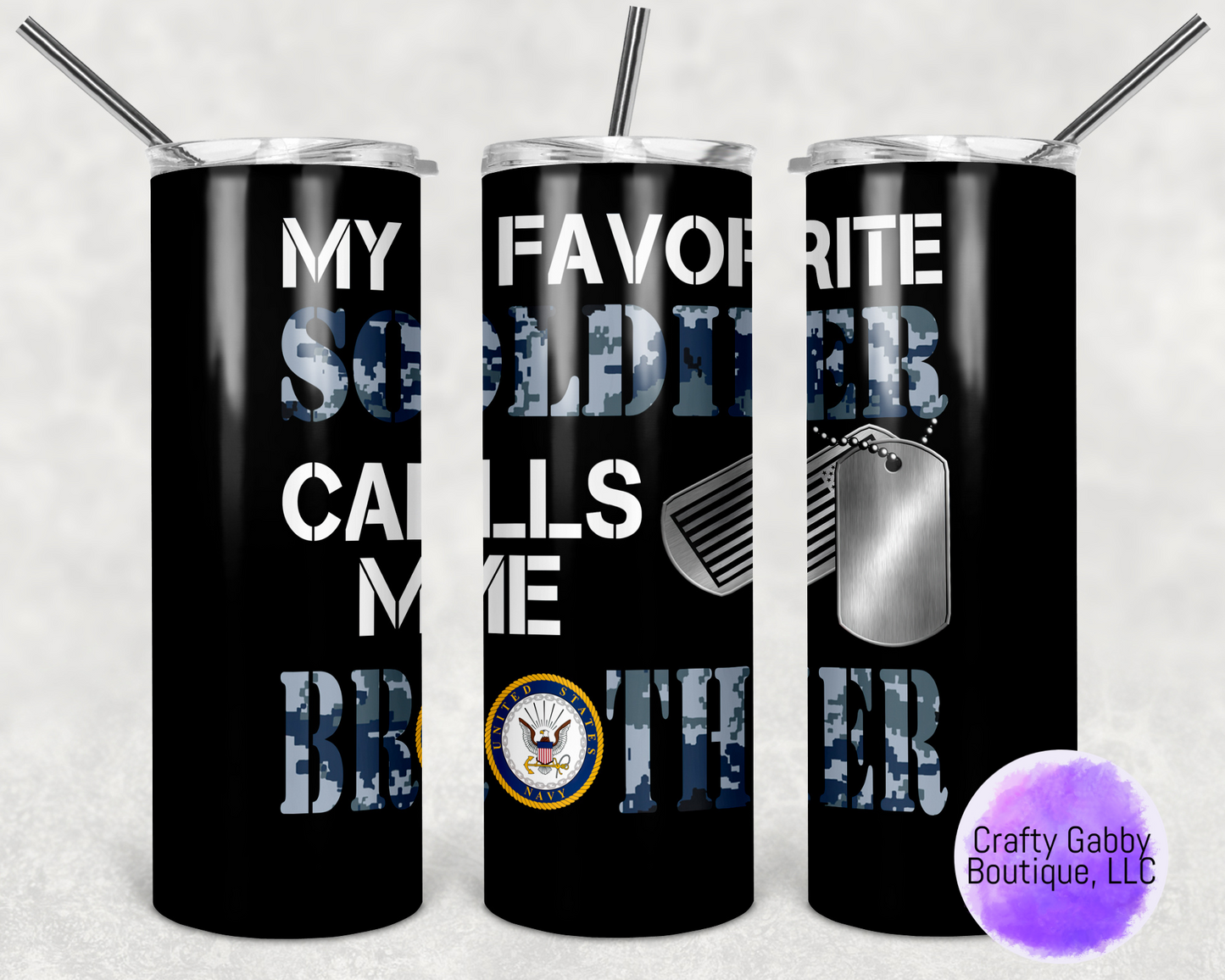My Favorite Seaman 20oz Tumbler