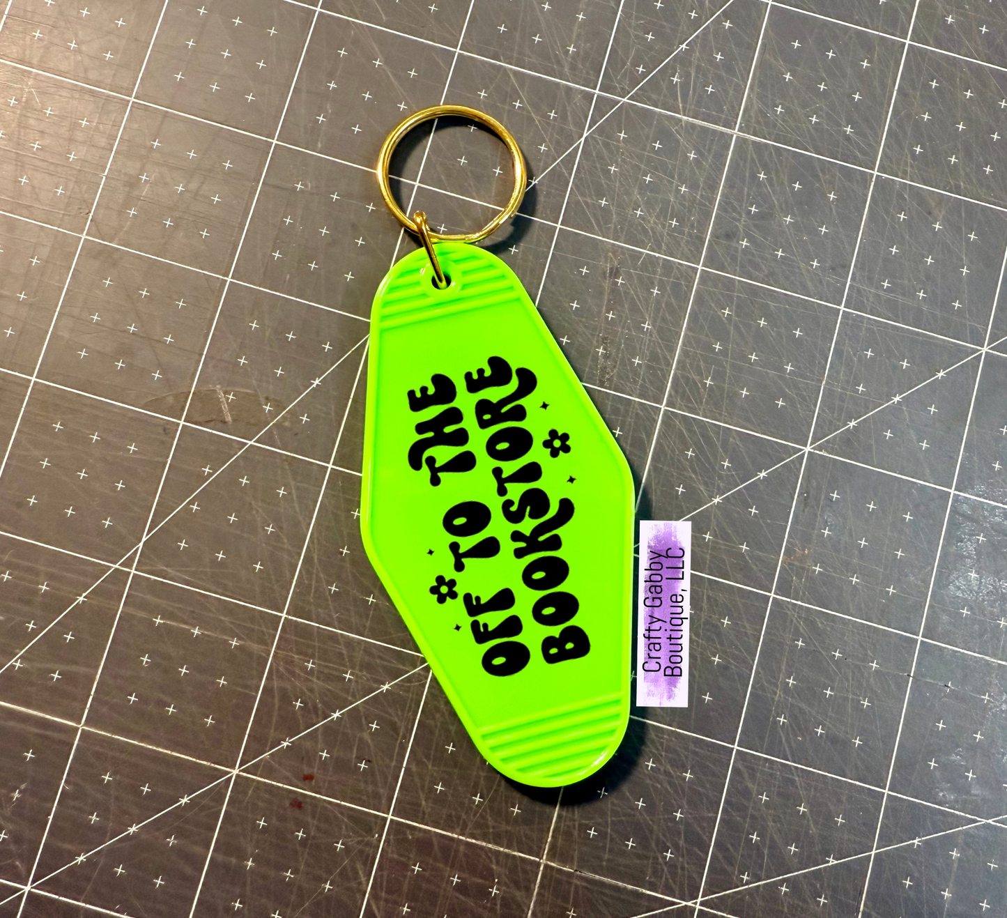 Bookish Motel Keychains