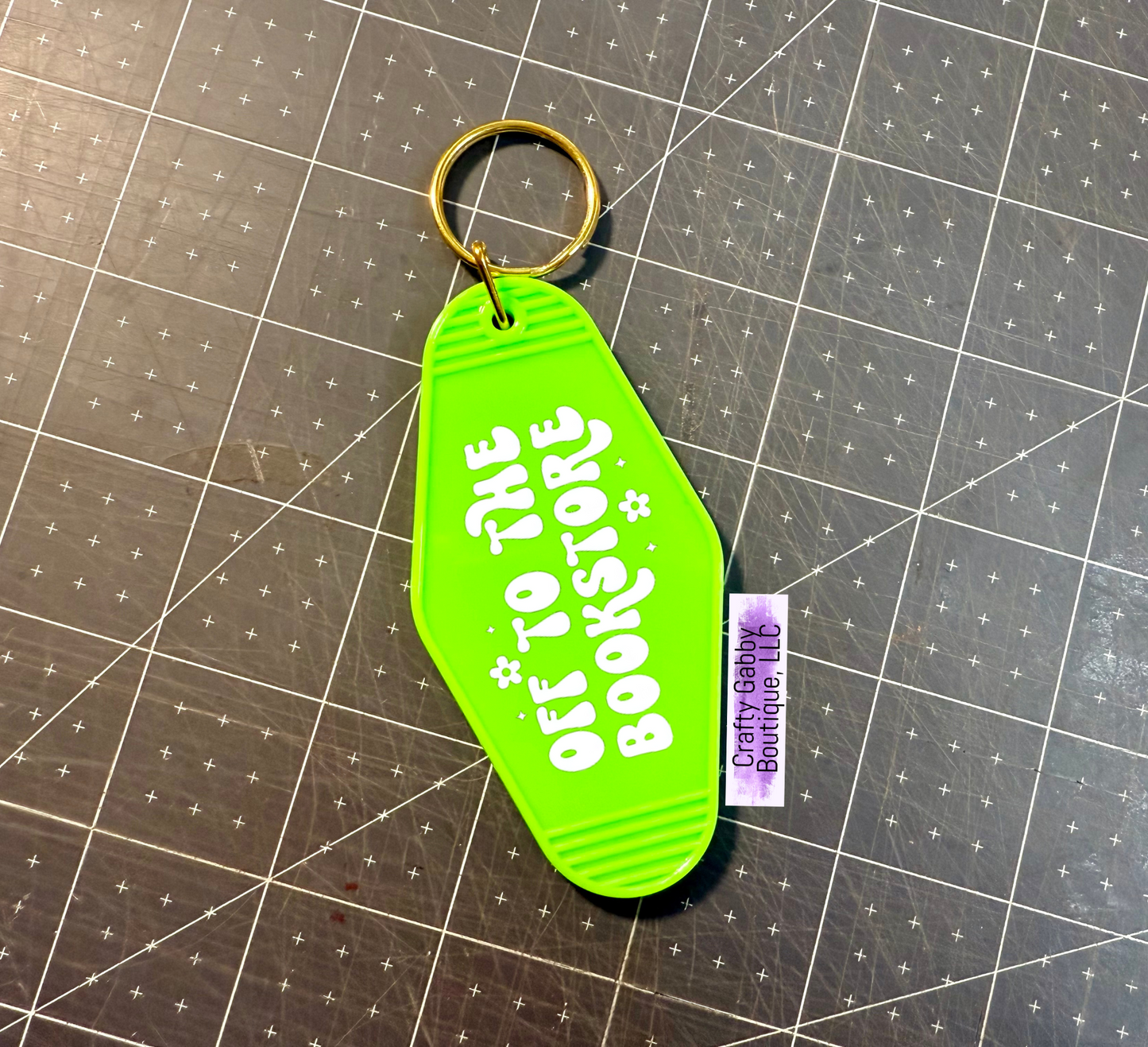 Bookish Motel Keychains