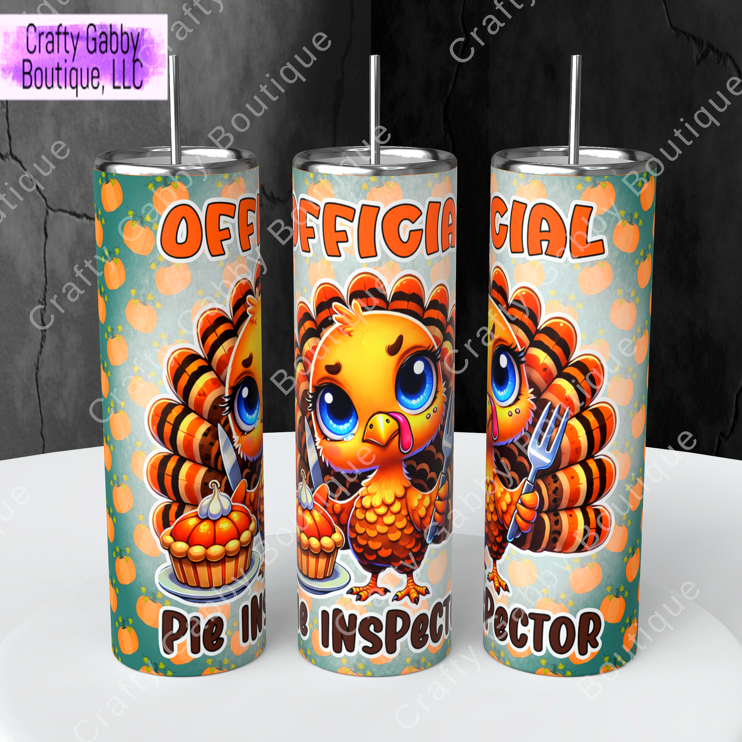 Official Pie Inspector 20oz Tumbler