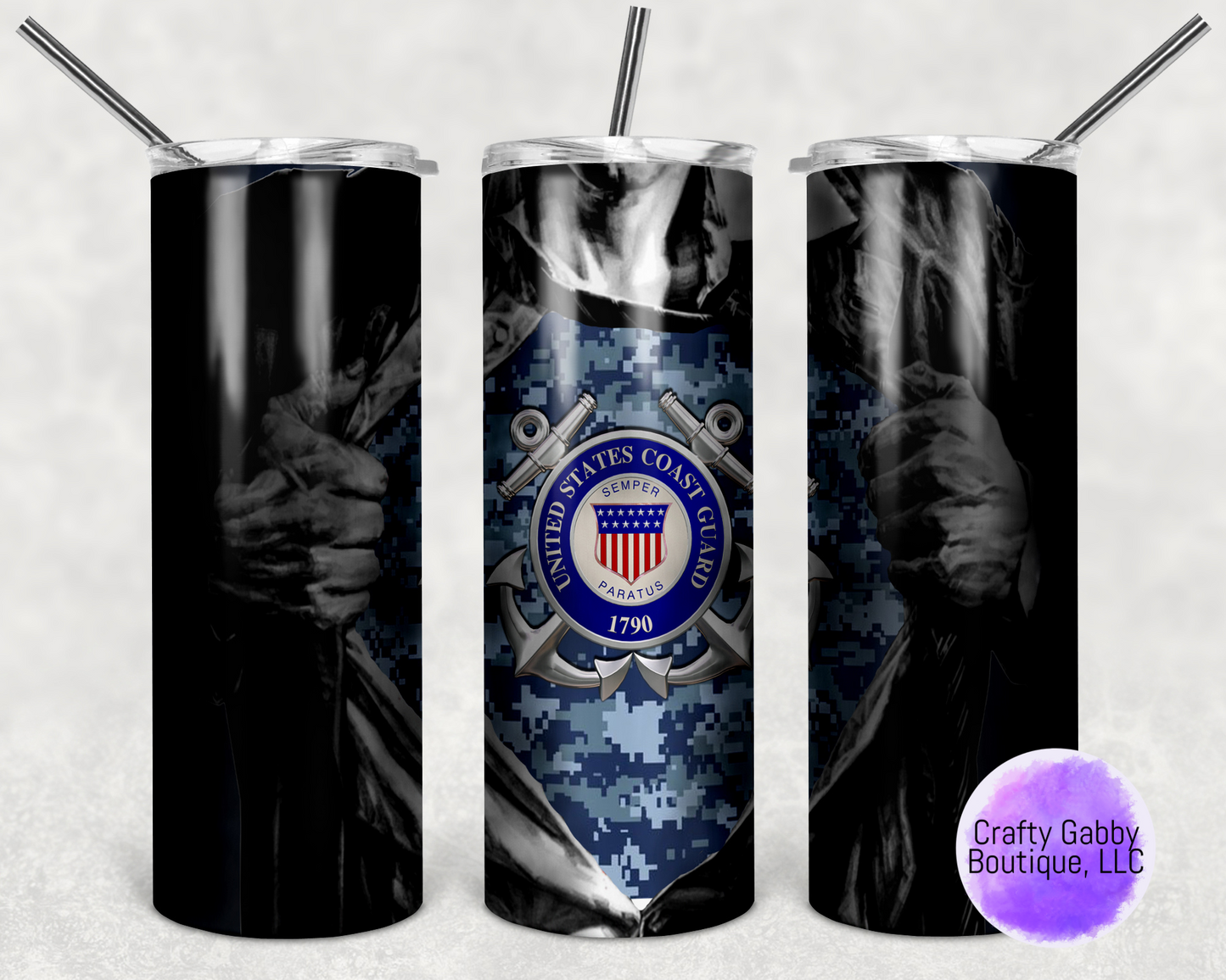 Superhero Armed Forces 20oz Tumbler