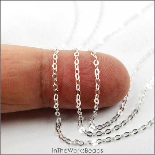 Sterling Silver Cable Chain 1.5mm