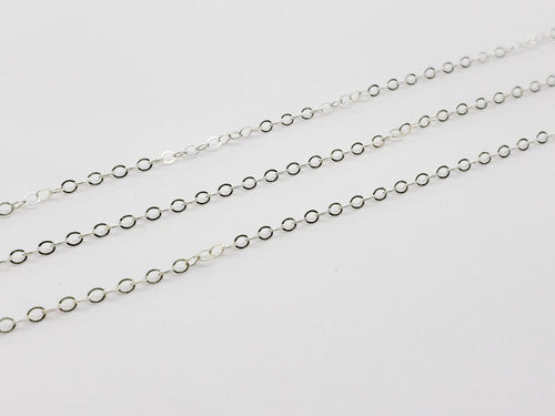 Sterling Silver Cable Chain 1.5mm