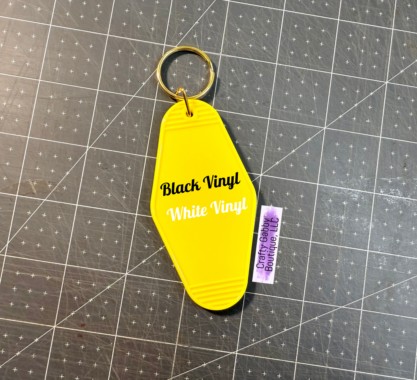 Custom Order Motel Keychain