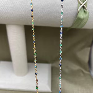 Ocean Premium Transparent Colors Enamel Chain