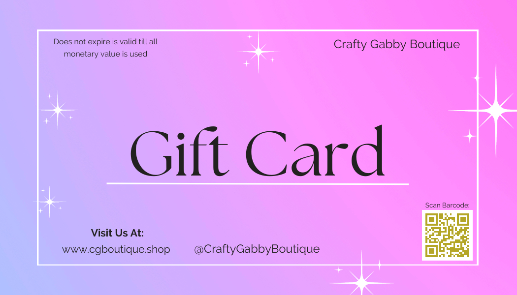 Crafty Gabby Boutique Gift Card