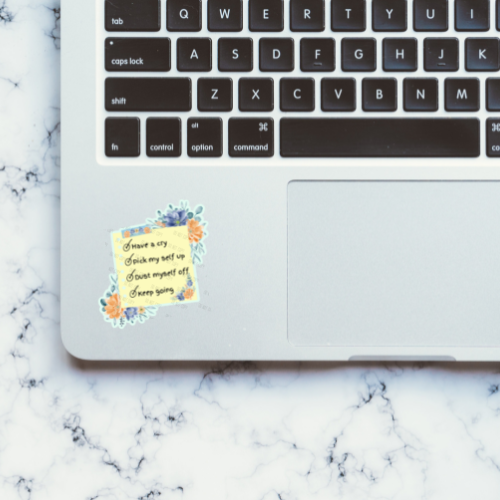 Mental Checklist Sticker