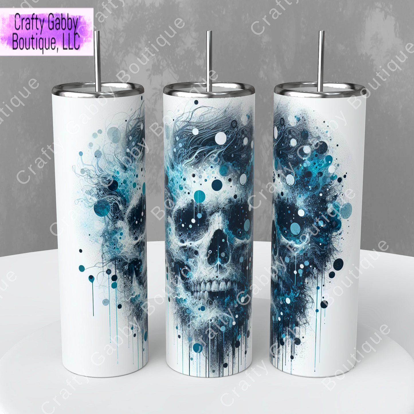 Scary Faces 20oz Tumbler Designs