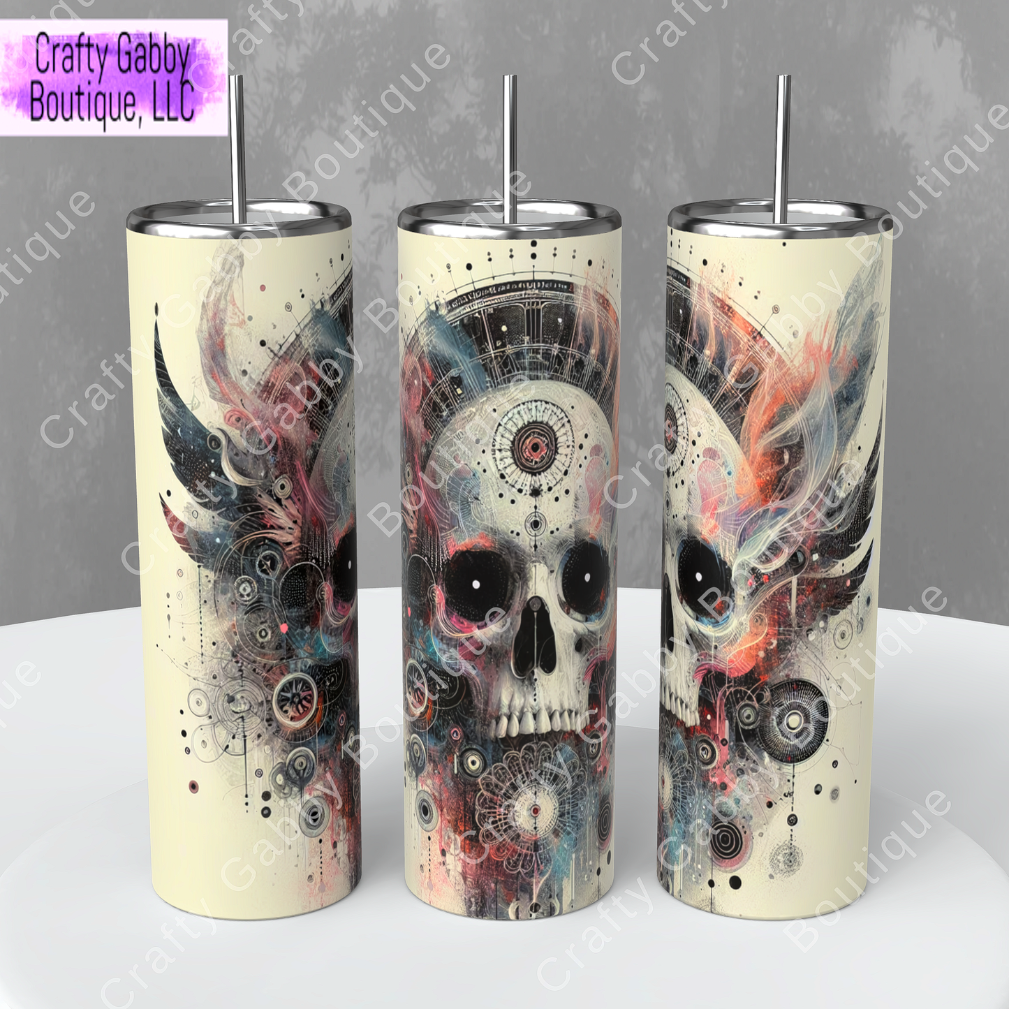 Scary Faces 20oz Tumbler Designs