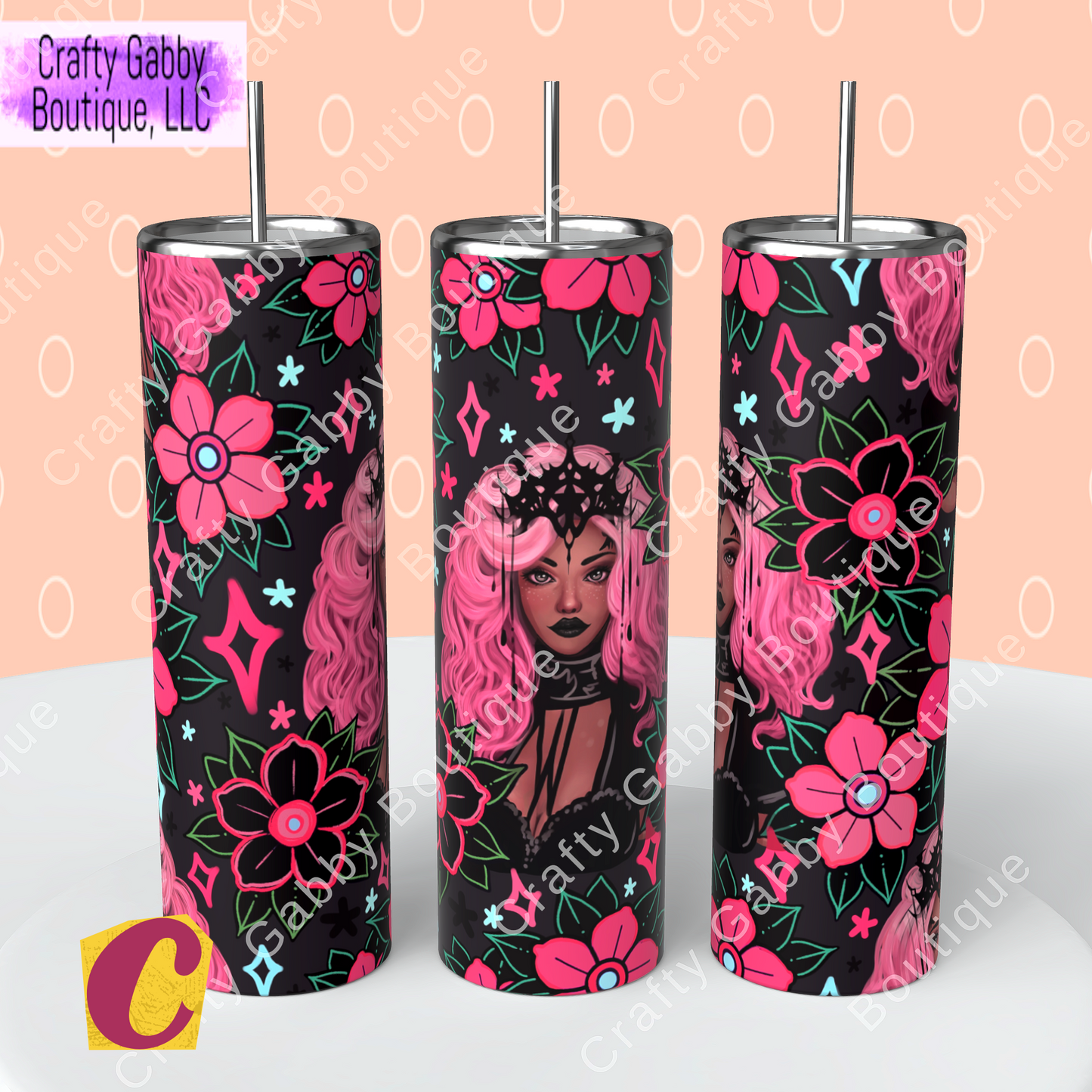 Pink Queen Hex Reject 20oz Tumblers