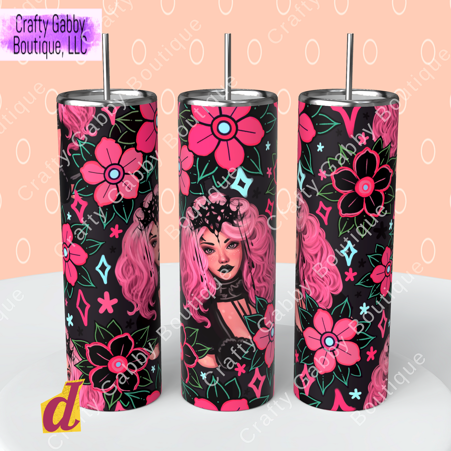 Pink Queen Hex Reject 20oz Tumblers