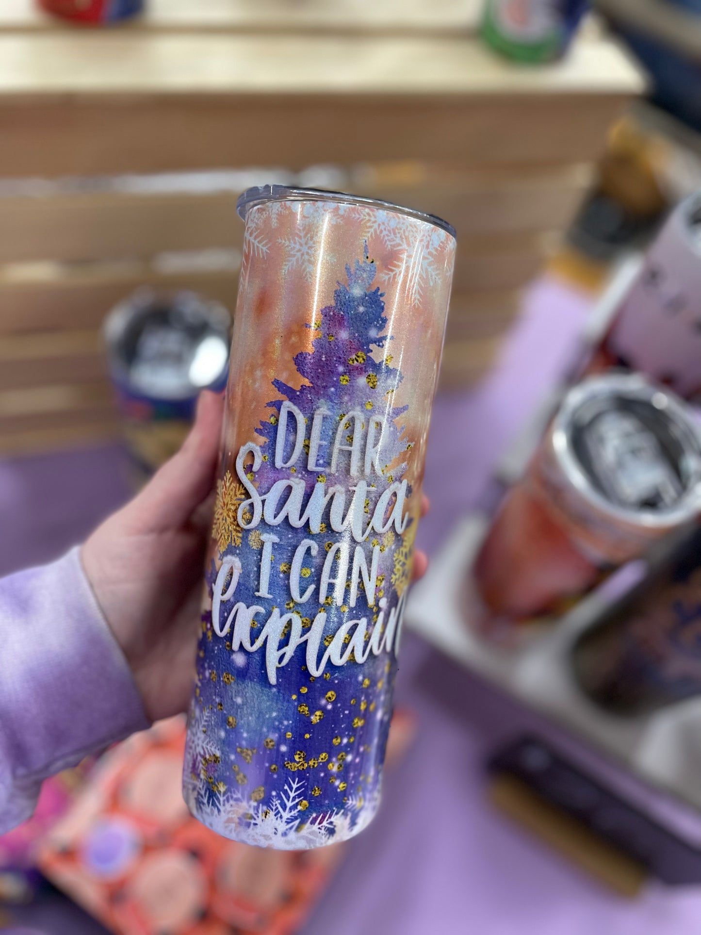 RTS Dear Santa I Can Explain Tumbler
