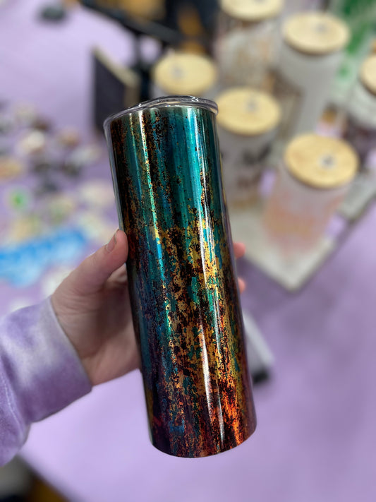 RTS Patina Stainless, 20oz Skinny Tumbler