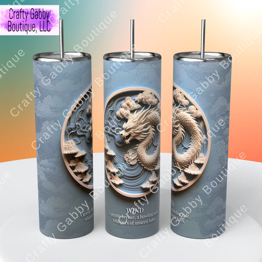 Earthly Elements, 20oz Skinny Tumblers