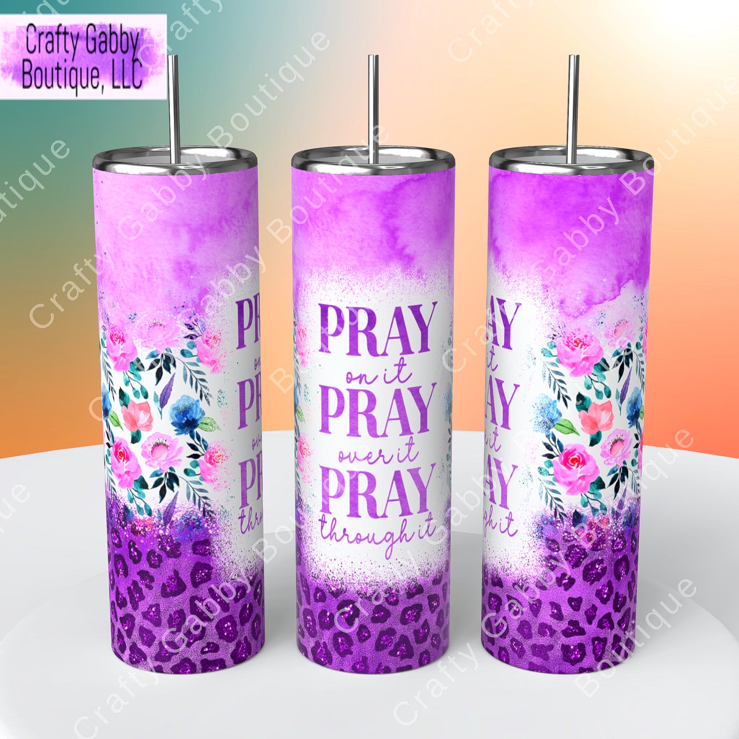 Religious Designs, 20oz Skinny Tumblers