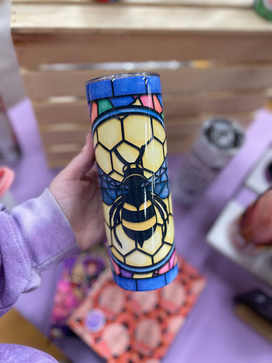 RTS Bumble bee, 20oz Skinny Tumbler