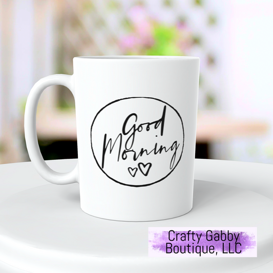 Good Morning 11oz Coffee Mug