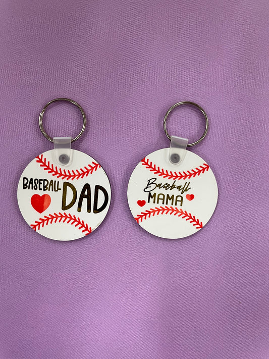 RTS Baseball Keychain