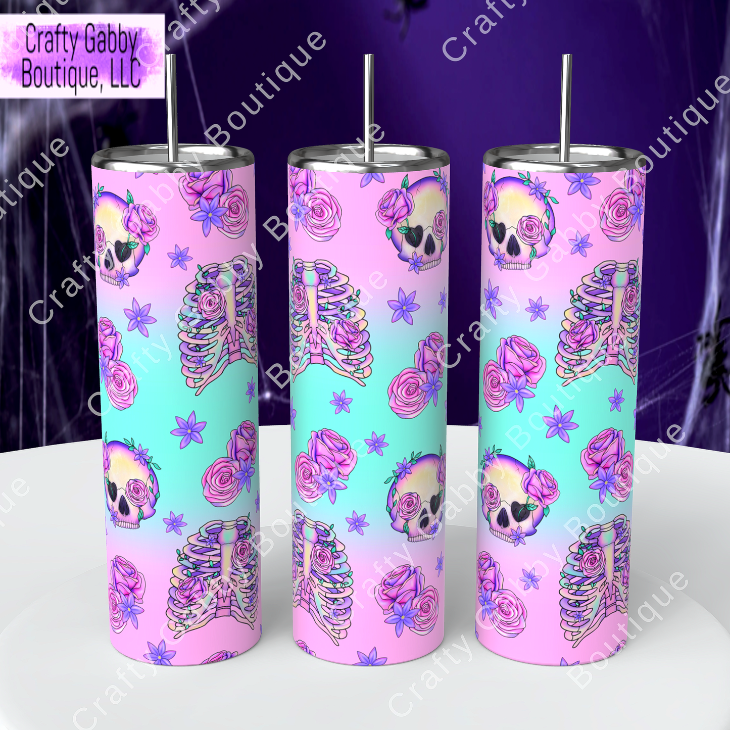 Pastel Halloween 20oz Tumbler Designs