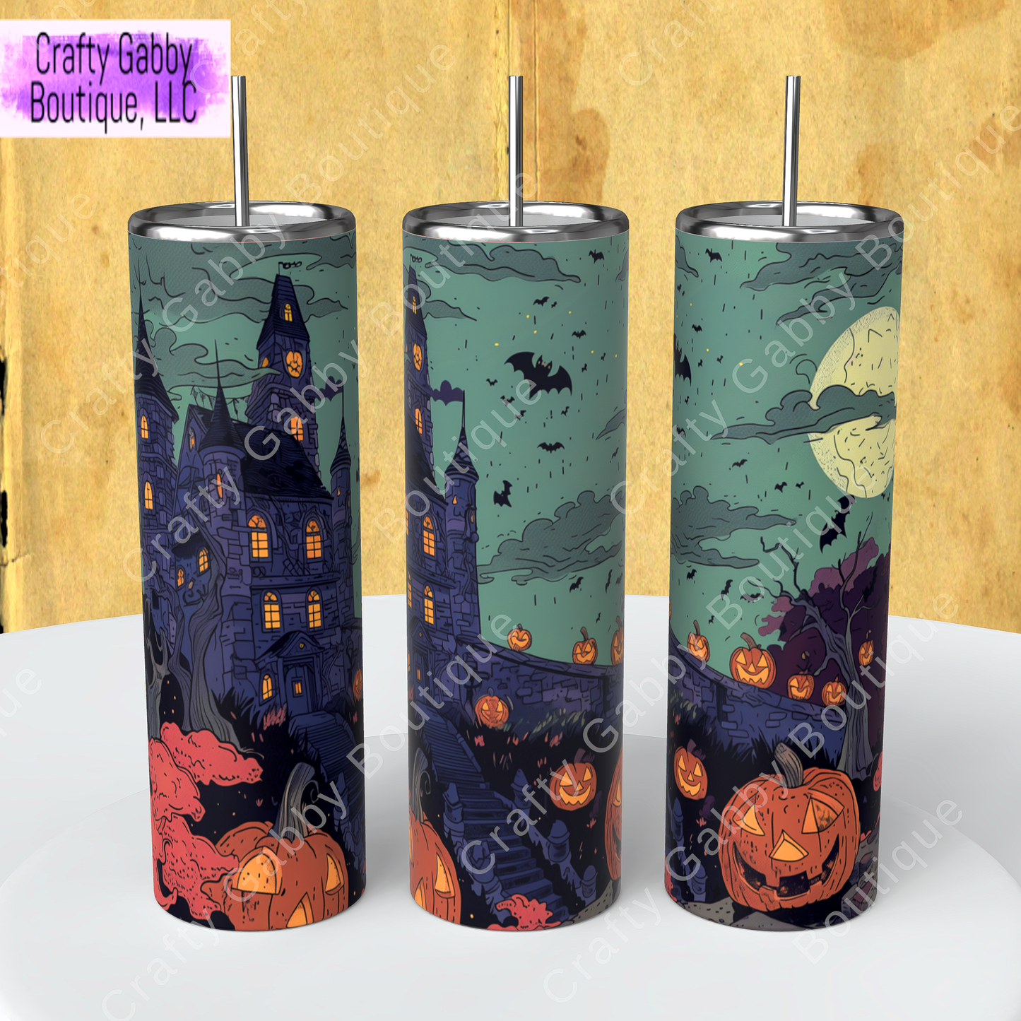 Pumpkin Scenes 20oz Tumbler Designs