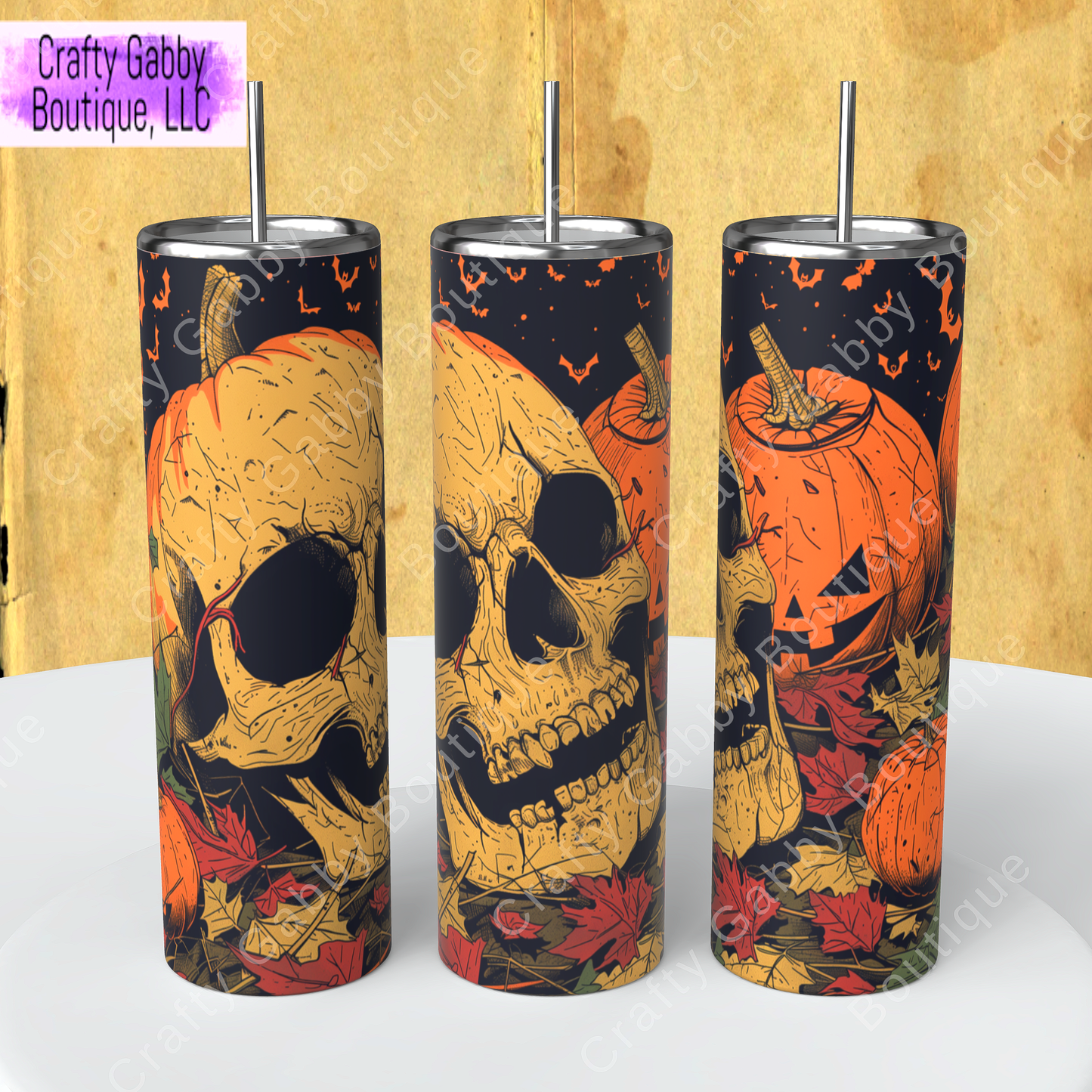 Pumpkin Scenes 20oz Tumbler Designs