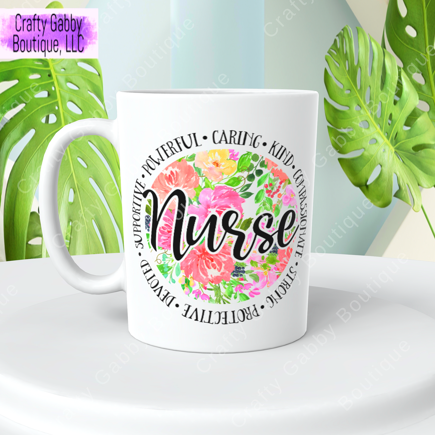 Floral Nurse Design