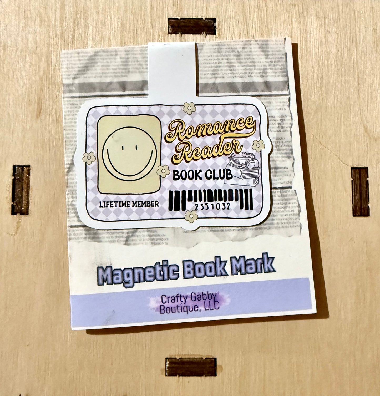 RTS Book Club Magnetic Bookmark