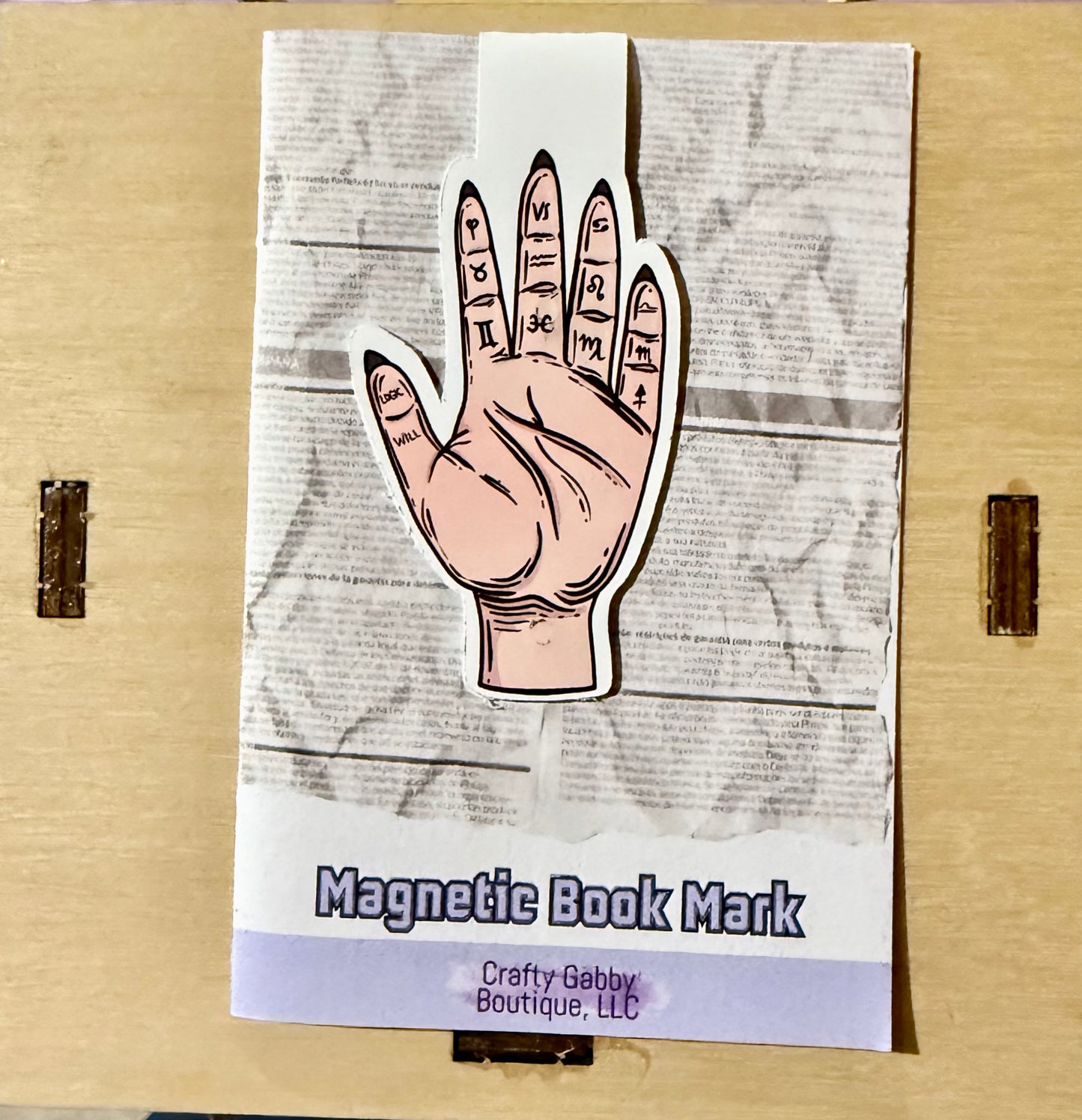 RTS Witchy Magnetic Bookmark