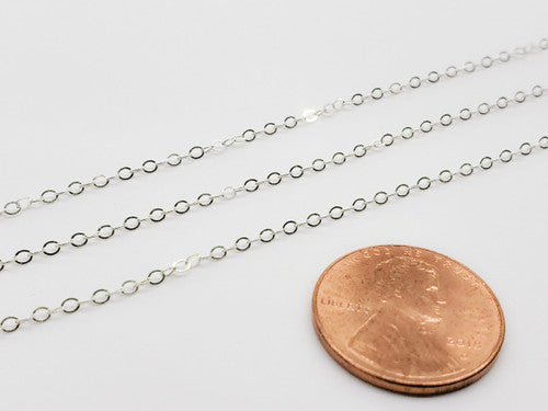 Sterling Silver Cable Chain 1.5mm