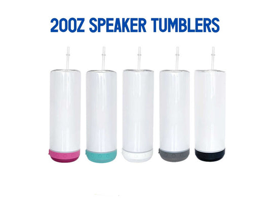 Custom Order Speaker Tumbler, 20oz