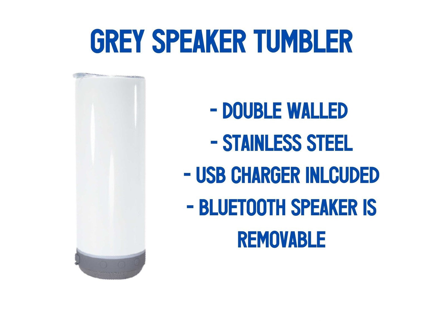 Custom Order Speaker Tumbler, 20oz