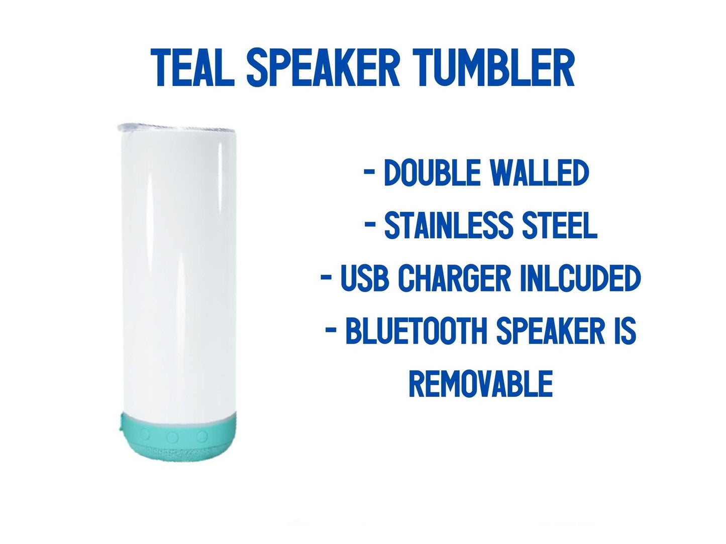 Custom Order Speaker Tumbler, 20oz