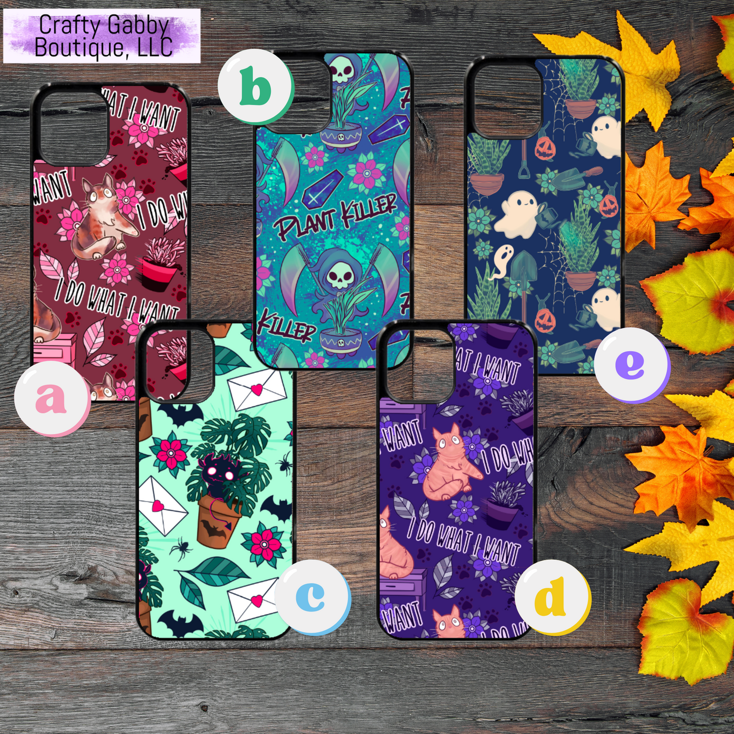 Haunted Houseplants Collection, Phone Case